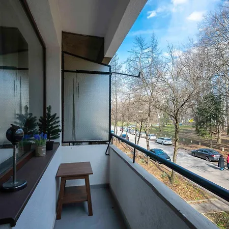 Apartmán Lux Flat Next To Park With Working Space By Flat Mаnager Sofie